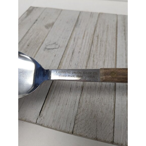 Stainless Steel Ice Cream Spade #5 Scoop Wood Handle Japan 9 1/2" - Picture 8 of 9